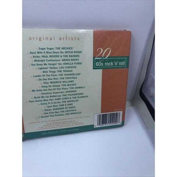 Number 1 Grooves of the 60S by Various Artists (CD, 2005) & 60s Rock’ N’ Roll - Picture 10 of 16